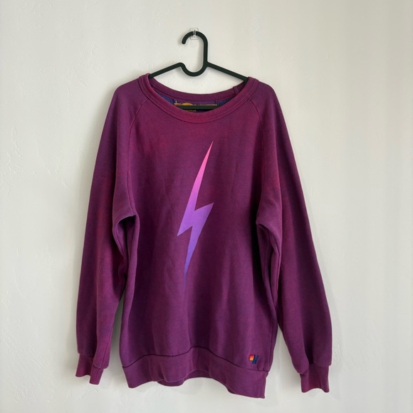 Aviator Nation Bolt Fade Sweatshirt Purple Orange
Size XL - Picture 3 of 8